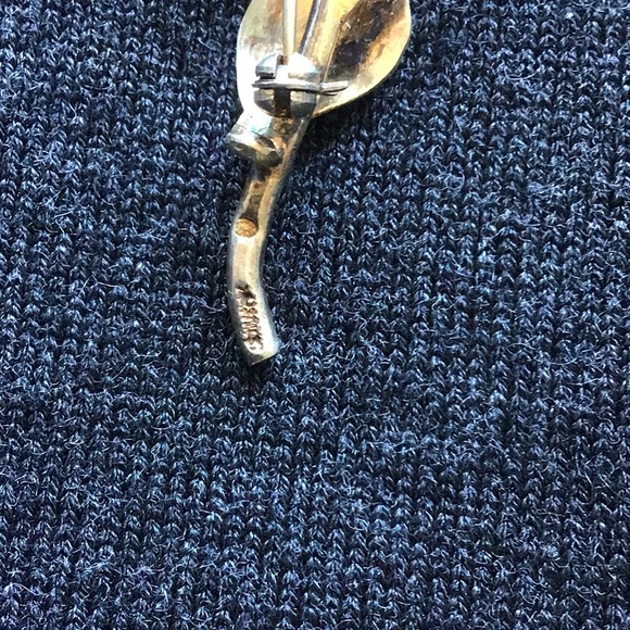 Vintage Turquoise Brooch - Picture 9 of 16